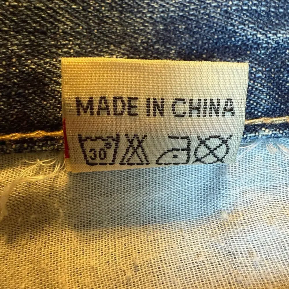 Vintage Calvin Klein Jeans Men’s Size 32 Straight Leg Blue Denim Pants Y2K 90s